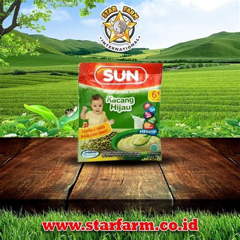 Sun Bubur Sereal Kacang Hijau Star Farm Star Farm International