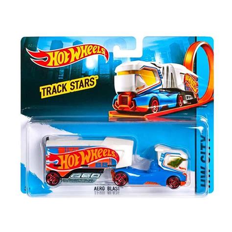 Hot Wheels Track Stars Aero Blast Shopee Malaysia