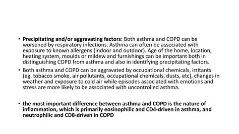 COPD Vs Asthma PPT