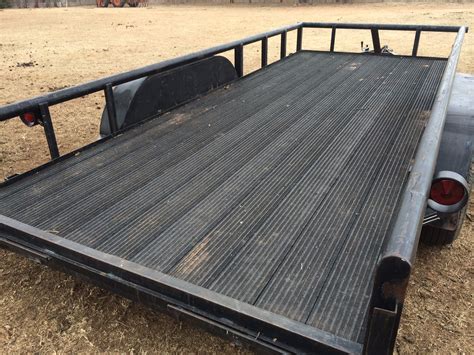 Original Cleated Livestock Trailer Floor Shelby Trailer Service Llc