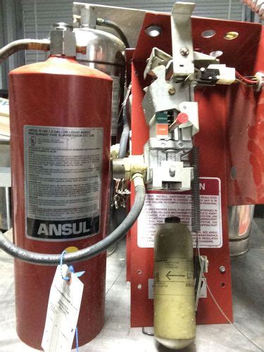 Ansul R 102 Restaurant Fire Suppression System