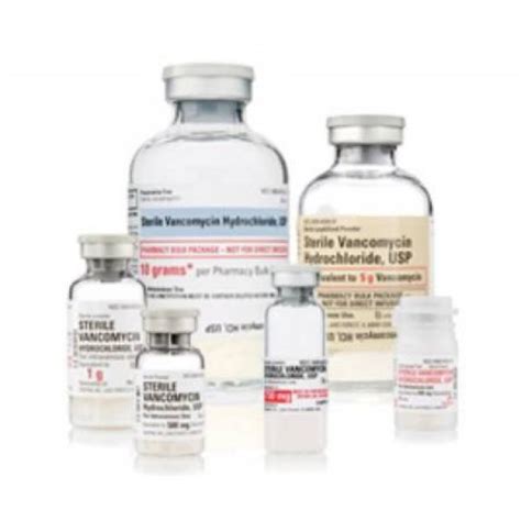 Vancomycin Hcl Iv Gm Rx Products