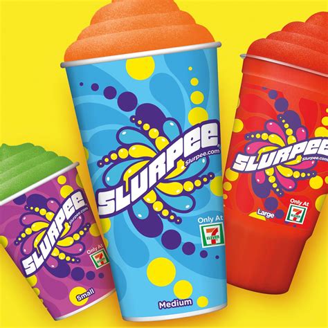 7 Eleven Slurpee 7 Eleven Slurpee Slurpee Creative Packaging Design