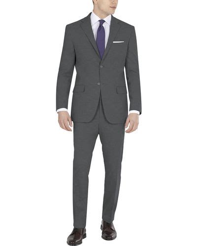 Gray Dkny Suits For Men Lyst