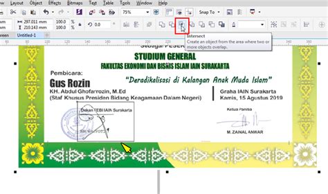 Edit Tanda Tangan Di Coreldraw Merapikan Hapus Background Eldya