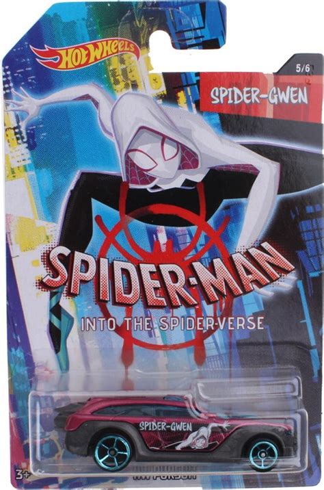 Hot Wheels Spider Man Into The Spider Verse Spider Gwen Cm Bol