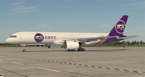 YTO Airlines Boeing 757 200 Livery Pack Flight Factor X Plane Org Forum