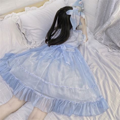 Vestidos Dulce Lindo Kawaii Chica Vestido Lolita Princesa Maid Vintage