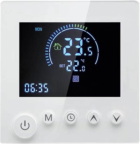 Decdeal Wall Thermostat Room Thermostat Room Thermostat Indoor Smart