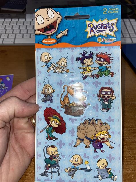 Vintage Sandylion Stickers Nickelodeon Rugrats Birthday And Character 4