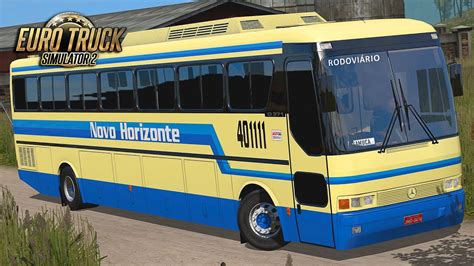 Ônibus Monobloco O371 da NOVO HORIZONTE no Euro Truck 2 YouTube