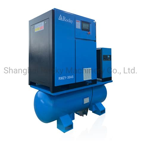 Rocky 30HP 22kw Four In One Combined Screw Air Compressor For Laser