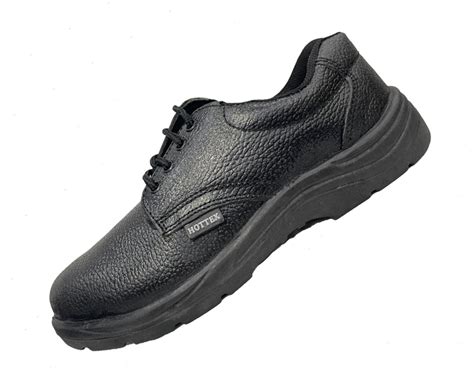 Hottex Black Leather Industrial Safety Shoes At Rs 330 In Jaipur Id