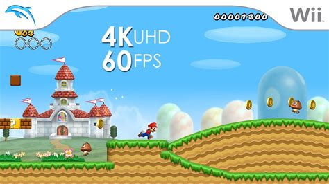 New Super Mario Bros Wii K P Fps Texture Pack Dolphin