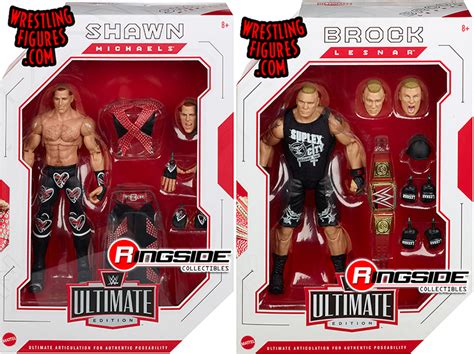 WWE Ultimate Edition 4 - Complete Set of 2 Toy Wrestling Action Figures ...