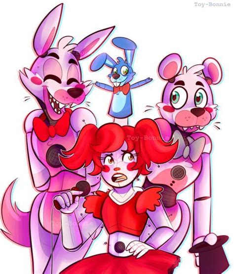 Neat Fanart Of The New Sister Location Characters Five Nights At Fnaf Sister Location