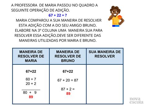 O C Lculo Da Adi O E Subtra O Atrav S Da Decomposi O Planos De