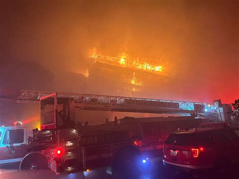 Early Morning Two Alarm Fire Consumes Vacant Presidio Heights Building