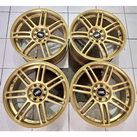 Jual Velg Mobil Bekas Boon Hsr Ring X Pcd X X Gold Buat