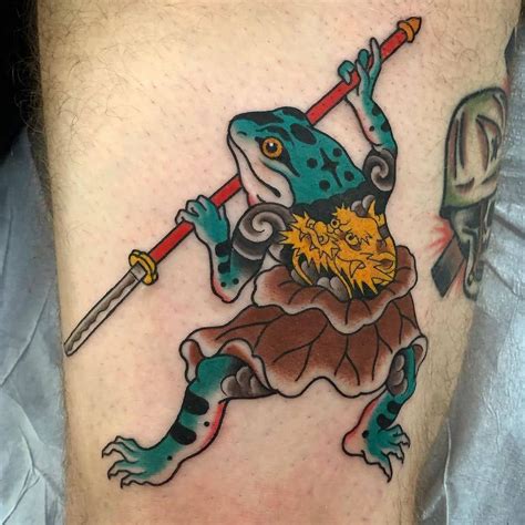 Details 67 Frog Samurai Tattoo Super Hot In Cdgdbentre