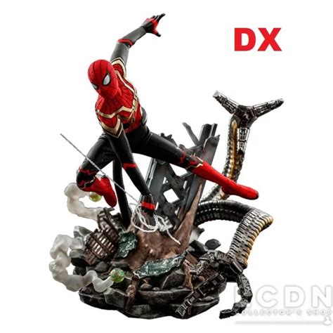 Hot Toys MMS624 Spider Man No Way Home Collectible Action Figurine 1 6 Spider Man Integrated