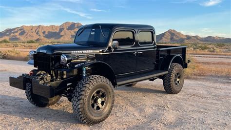 Custom Cummins 49 Dodge Power Wagon Restomod Sells For 400000