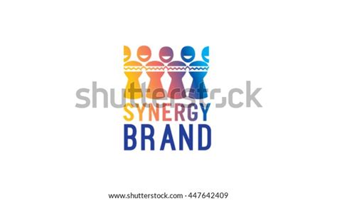 Synergy Vector Logo Template Stock Vector Royalty Free 447642409