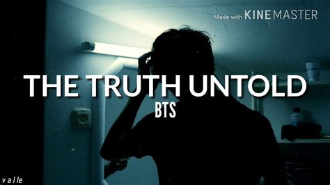 The Truth Untold Bts Traducida Al Espa Ol Youtube