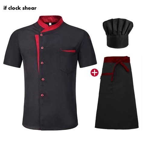 Chef Uniform Hotel Restaurant Kitchen Long Restaurant Uniform Style Chefs High Aliexpress