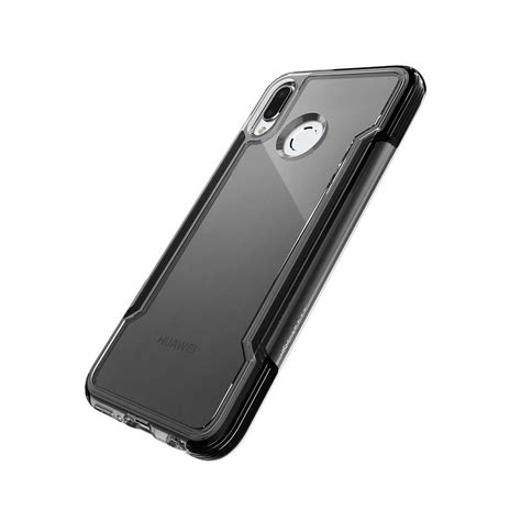 Coque Huawei P20 Lite Defense Clear Noire Xdoria