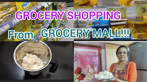 Vlog GROCERY SHOPPING GROCERY MALL Recipe Real Indian Home 2024