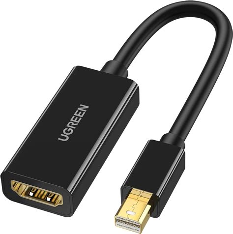 Ugreen Adaptador Mini Displayport A Hdmi Thunderbolt 20 4k Mini Dp A Hdmi Cable