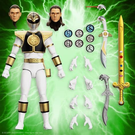 Mighty Morphin Power Rangers White Ranger Ultimate Action Figure HLJ