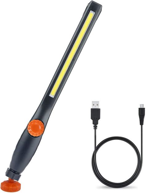 Lampe de Travail LED Rechargeable Lumière combinée Double Couleur