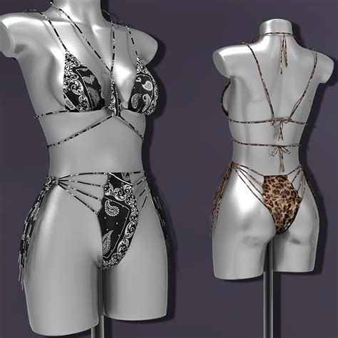 Bali Tied Bikini Set The Sims 4 Create A Sim CurseForge
