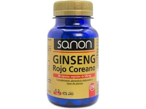 Suplemento Alimentar SANON Ginseng Vermelho Coreano 90 cápsulas