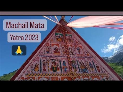 Satisfying Visuals From Machail Mata Darwar Machail Yatra 2023