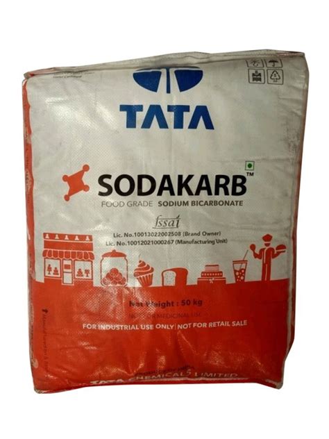 Tata Sodakarb Sodium Bicarbonate Powder For Industrial Use Only Grade