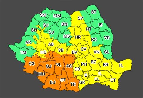 AVERTIZARE METEO Cod galben de viscol în Ialomița până miercuri