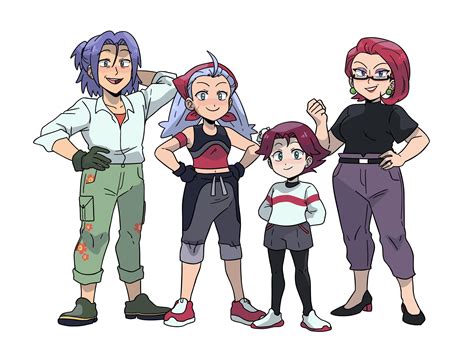 Jessie And James Pokemon And 1 More Drawn By Kianamai Danbooru