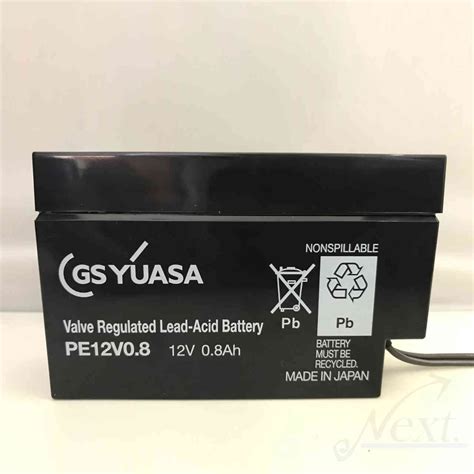 Pe12v08w3 Gsユアサ Jinext｜産業用電池の通販サイト