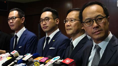 Hong Kong Pro Democracy Lawmakers Resign En Masse After Beijing Rules