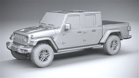 Jeep Gladiator Mojave 2024 3d Model By Squir