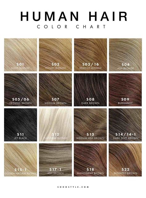 Wella Blonde Hair Color Chart