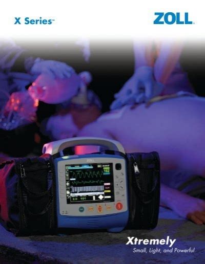 X Series Brochure Zoll Medical Corporation