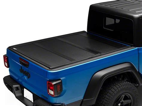 Rugged Ridge Jeep Gladiator Armis Hard Folding Tonneau Cover 13550 24 20 23 Jeep Gladiator Jt