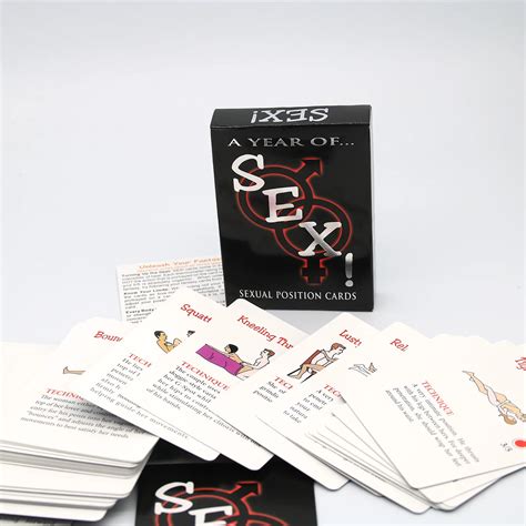 Sex Position Cards Full English Sexual Positions A Year Of Sex Adult From Huang527186392 15 08