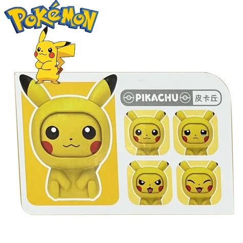 Pokemon Anime Genuine Pikachu Bulbasaur Pokeball Model Set Eevee Gengar