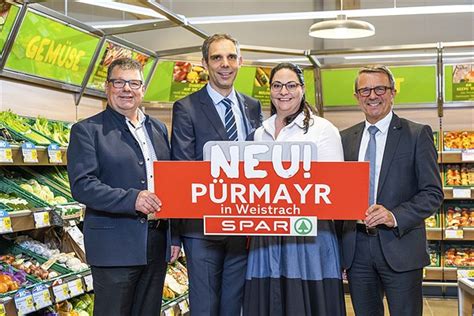 Kaufmannsfamilie P Rmayr Er Ffnet Spar Supermarkt Mnews Medianet At