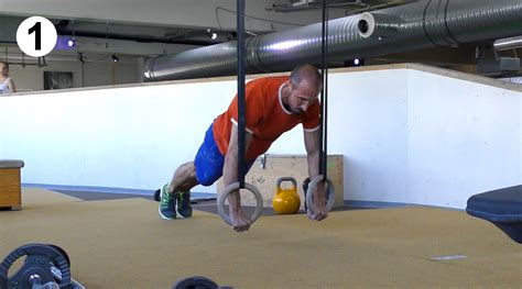 Ringe Push Ups Target10a